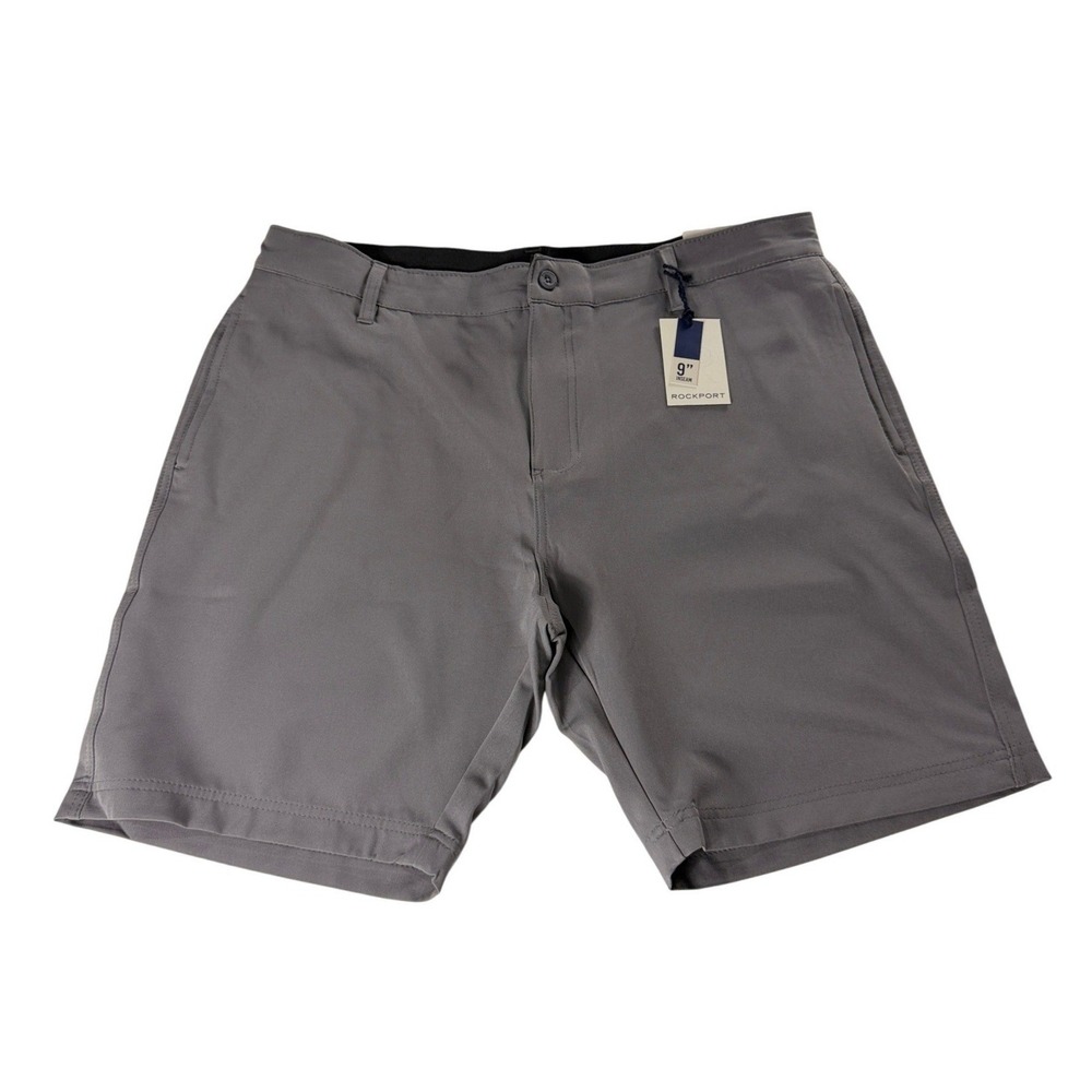 Rockport Mens Tech Short Dark Grey 2-Way Stretch 9 Inch Inseam‎ Size 38 RK610MM2